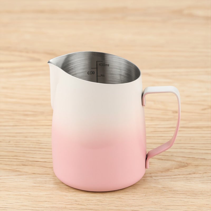 Upgraded 450ml Non Drip Latte Art Cup Non Slip Base Fast Use - Image 4