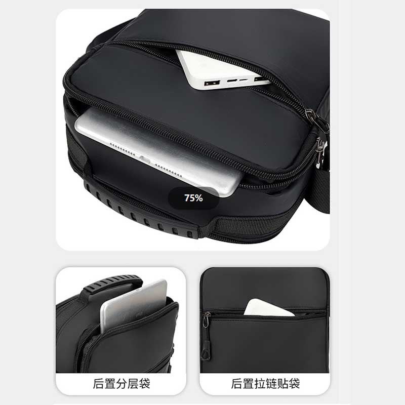 Business Commuter Men'S Bag New Men'S Casual Shoulder Bag Fashion Outdoor Sports Men'S Casual Shoulder Bag - Image 5