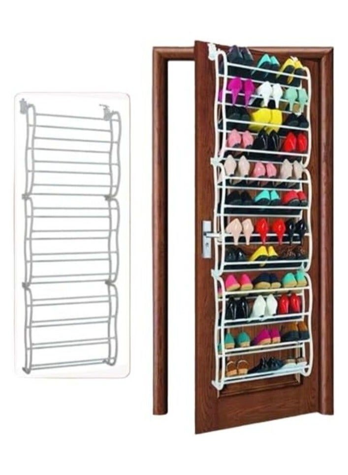 مرفا منظم حذاء معلق على الباب بـ 12 طبقة و36 زوجًا - Image 3
