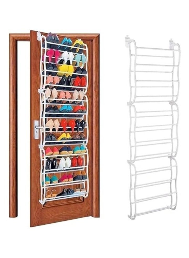 مرفا منظم حذاء معلق على الباب بـ 12 طبقة و36 زوجًا - Image 1