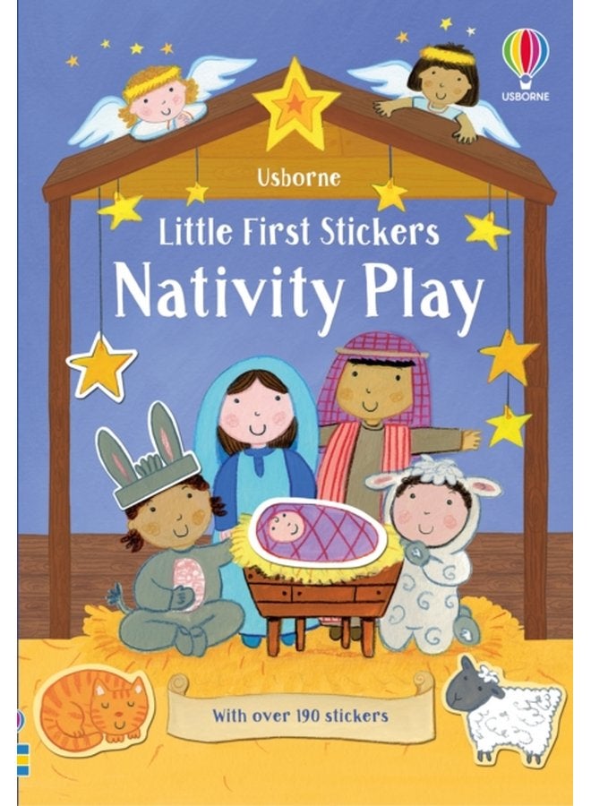Little First Stickers Nativity Play - Paperback