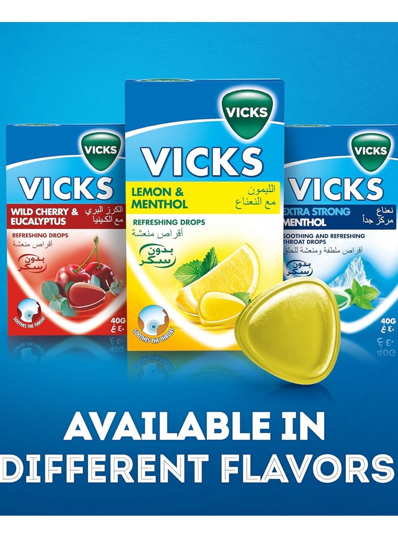 فكس فيكس أقراص ترطيب وتطهير الحنجرة بالليمون والمنثول 40 جم - Image 5