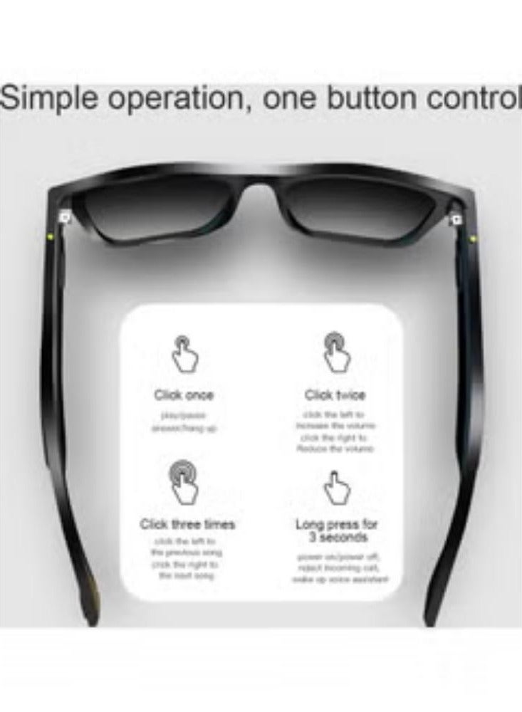 Bluetooth Square Sunglasses V8709_P - Image 2