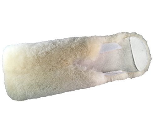 Mary Moppins 13" Pure 100% Lambswool Wash and Pad Holder - Image 2