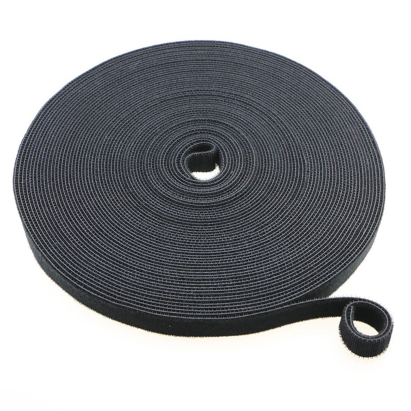 Pasow Fastening Tape Cable Tie Double Side Nylon Power Wire Management 3/4Inch 1 Roll Hook (25 Yards  Style 1) - Image 3