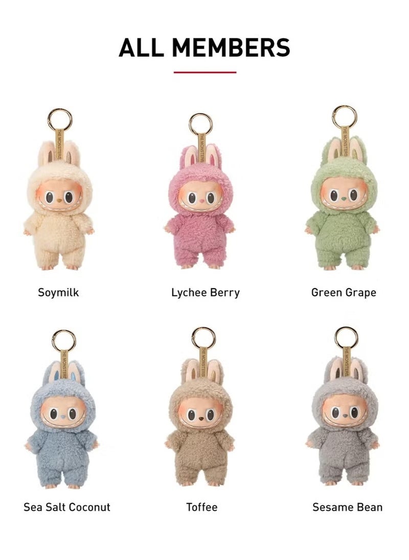 POP MART 100% Authentic Labubu The Monsters Tasty Macarons Vinyl Plush Pendant (Whole Set) 6pc Blind Box original  - Image 4
