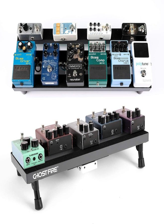 GHOSTFIRE Ghost Fire Guitar Pedal Board Aluminum Alloy 1.1lb Super light Effect Pedalboard19.7''x7'' with Carry Bag,SPL-02 - Image 3