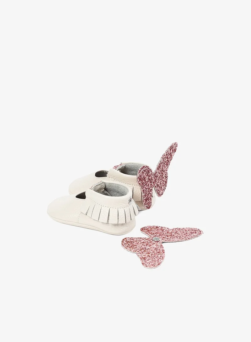 يويو جونيور يو يو جونيور موكاسين جلد طبيعي