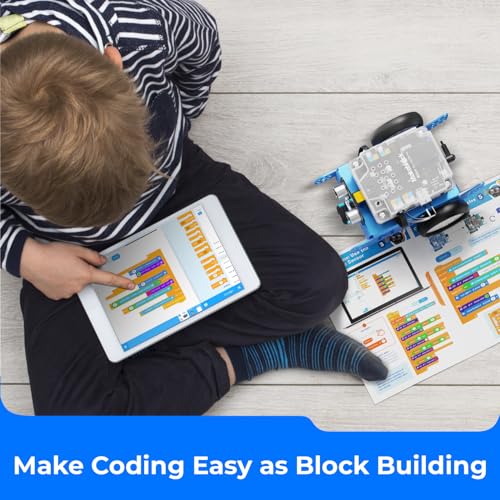 Makeblock mBot Robot Kit with Scratch Coding Box, STEM Projects for Kids Learn to Code with Scratch Arduino, Programmable Robot with 4 Programming Learning Projects, Gifts for Boys Girls Aged 8-12 - Image 2