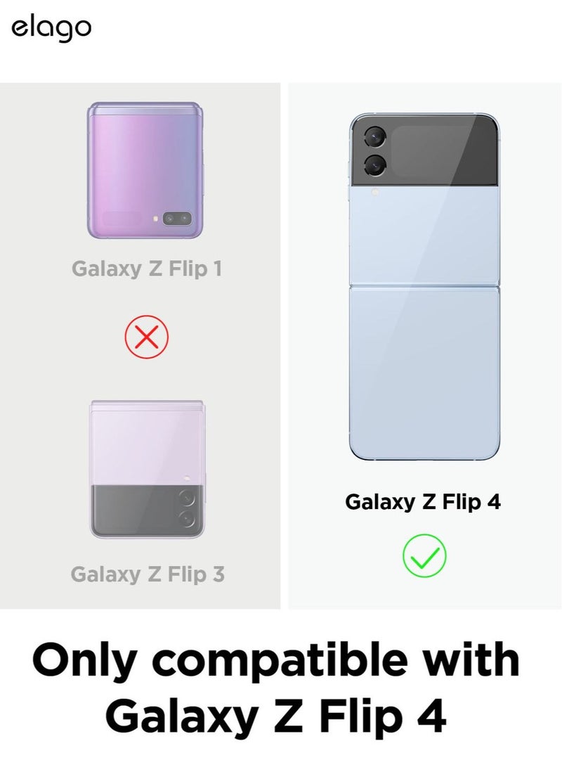Elago Hybrid for Galaxy Z Flip 4 Case Cover - Transparent - Image 2
