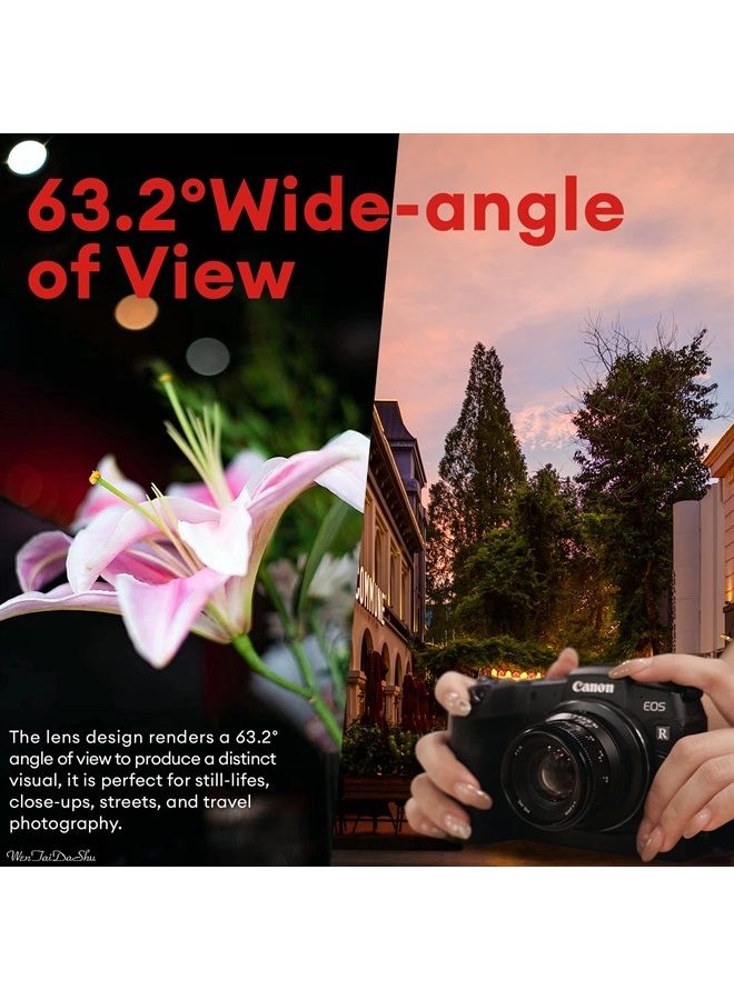 Pergear 35mm F1.4 Full-Frame Manual Focus Lens, Compatible with Sony E-Mount Cameras A7 A7II A7III A7R A7RII A7RIII A7RIV A7S A7SII A7SIII A9 A7C A6400 A6000 A6600 A6100 A6500 A6300 (Black) - Image 5