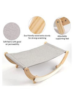 Cool Baby COOLBABY Cat Bed Pet Bed Pet Shaker Antislip Mat Design Washable Breathable Cloth Pad Solid Wood Cat Bed  - Image 5