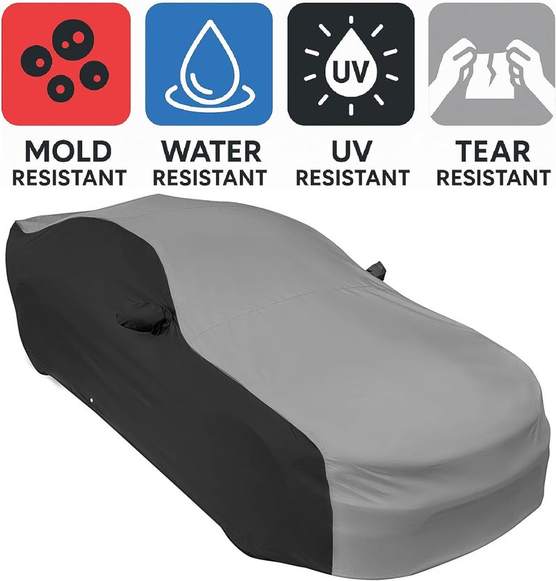 SR1 Performance Ultraguard Plus Car Cover for 2005-2023 Dodge Charger SRT Hellcat, GT, R/T, SXT, Scat Pack - Indoor/Outdoor Protection - Image 2