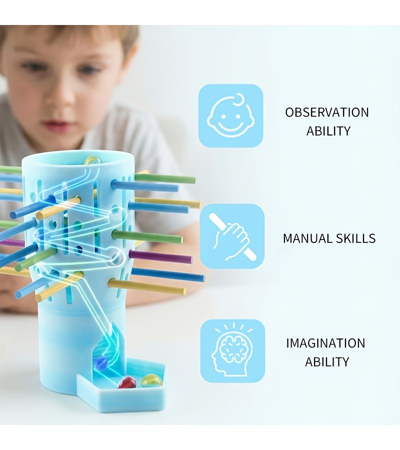 Chuchule Parent Child Pull Out Stick Game Interactive Educational Toy For Family Fun - Image 1