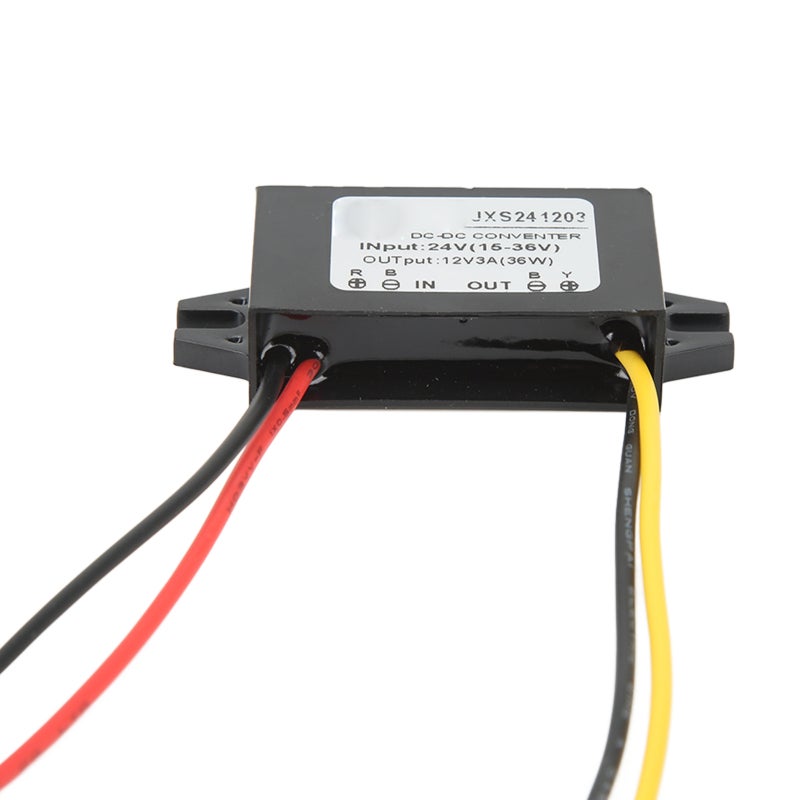DC Module: 24V To 12V High Conversion Rate - Fully Sealed Waterproof Shockproof Dustproof Ultra-Thin Space-Saving With Multi-Protection For Vehicles Security Systems Hospital Equipment - Image 5