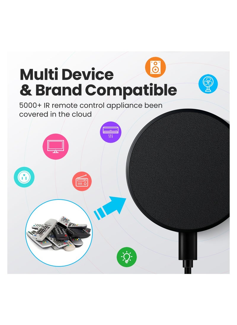 UanTii - UanTii Tuya WiFi IR Remote Universal Infrared Remote Control For Air Conditioning TV Works With Alexa and Google Home - Image 1