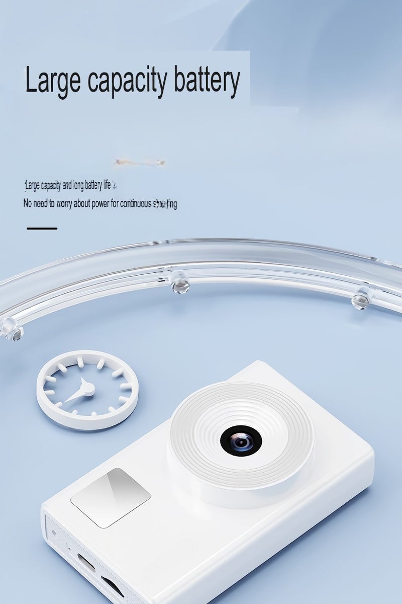 Digital Camera, 1080p Durable Student Camera, Lightweight And Compact Video Recording Camera, Easy To Use Portable Small Camera For Kids Teens Adult, (1pc, White) - Image 4