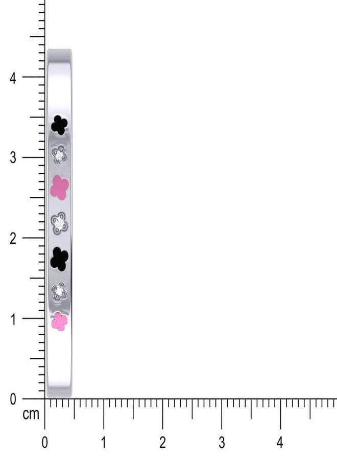 TINY TIARAA Blossom Charm Sterling Silver Baby Bracelet - Image 2
