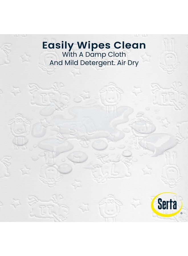 Delta CHILDREN Serta Foam Contoured Changing Pad with Waterproof Cover - Image 4