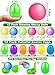 AMENON 12 Pack 3 Large Filled Easter Eggs Glow in The Dark Sticky Ceiling Ball Easter Basket Stuffers Essential Stress Relief Fidget Toys Easter Eggs Hunt Party Favor Gifts for Kids Boys Girls Toddler - Image 4