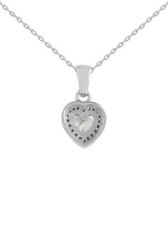 VOYLLA 925 Sterling Silver CZ Heart Pendant  - Image 4