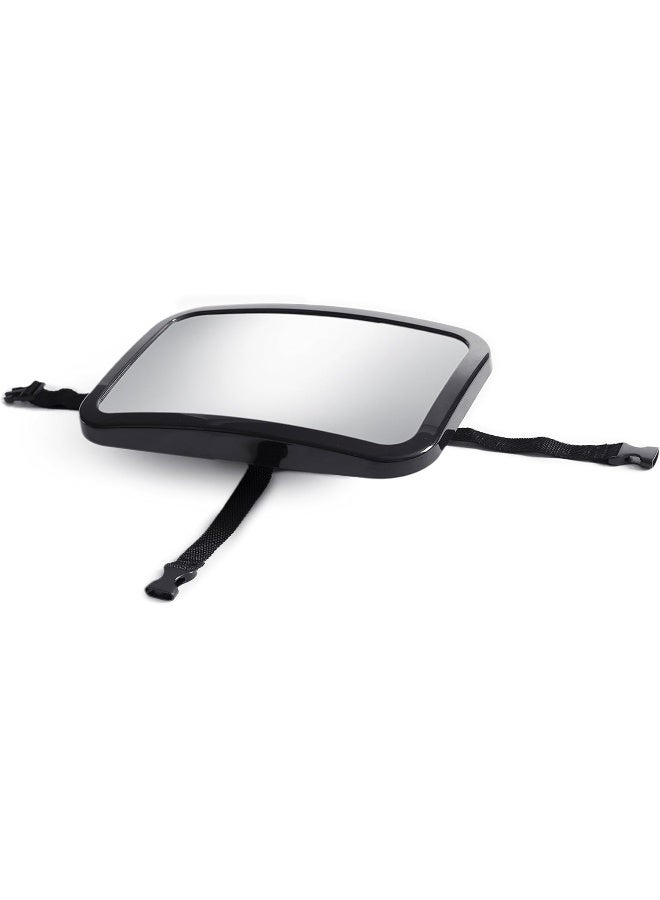 Greenco Rear Facing Back Seat Baby View CAR Mirror - Large and Crystal Clear Sharp View Mirror - Image 2