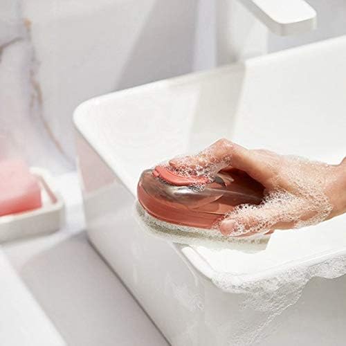 Mo-deza Mo-deza Multipurpose Scrubber Brush Automatic Liquid Adding 3 in 1 Brush Soft Hair Laundry Cleaning Brush Shoe Brush Household Washing Pot Dish Washing Brush  - Image 3