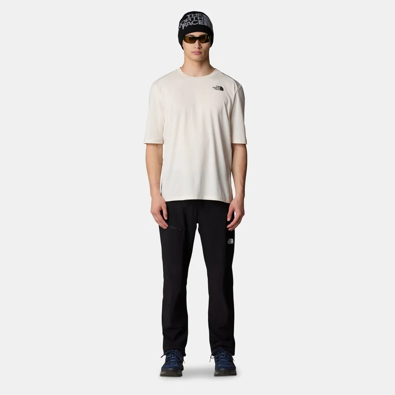 The North Face White Men's Airlight Hiking T-Shirt for Men | Best Price UAE