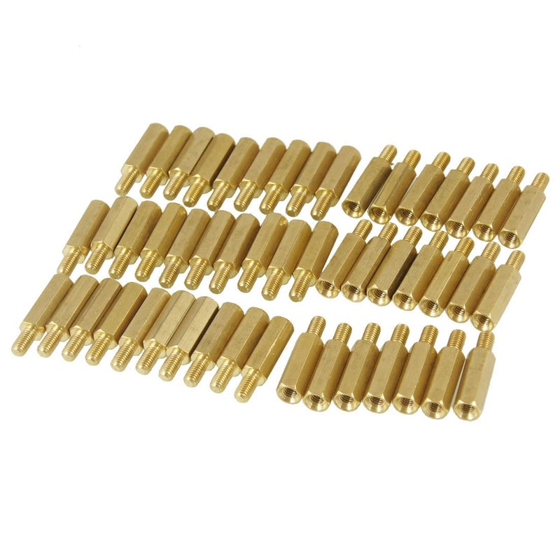 Aexit Aexit 25mm PCB board Body Length 20 Pcs Screw PCB Standoff Spacer Hex M3 Male x 17ry548qf596 M3 Female 