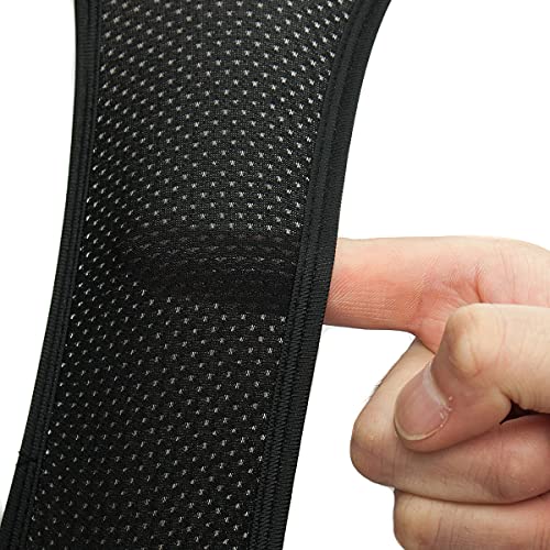 Coconut Ropamo CR Men's Cycling Bib Tights 4D Padded Compression Bike Bib Pants Leggings Riding Bike Bib Tights (M, Black) - Image 4