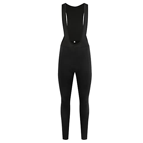 Coconut Ropamo CR Men's Cycling Bib Tights 4D Padded Compression Bike Bib Pants Leggings Riding Bike Bib Tights (M, Black) - Image 1