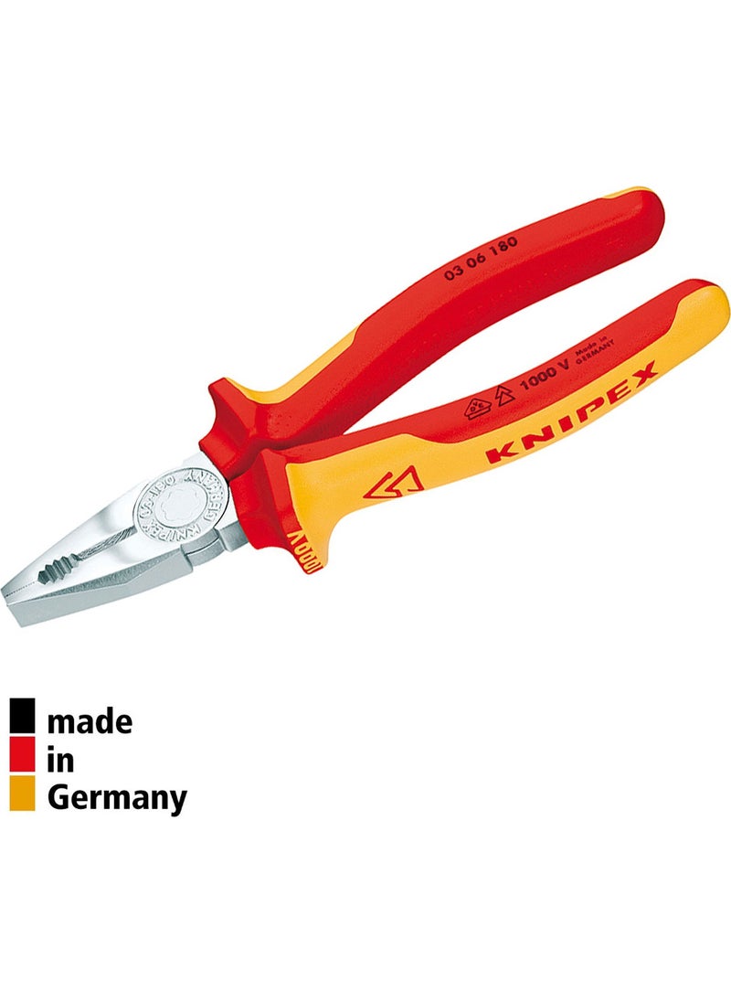 KNIPEX - 0306180 Combination Pliers 180 mm - Image 1