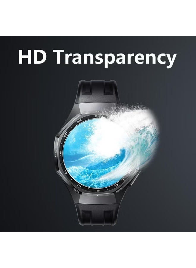 2 Pack Screen Protector for Huawei GT6 Pro 46mm, with Auto-alignment Installation kit, HD Scratch-Resistant Tempered Glass Screen Protector for Huawei GT 6 Pro 46mm - Image 2