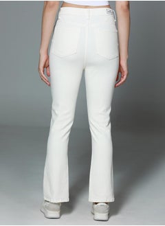 HIGH STAR High Rise Bootcut Clean Look Cotton Jeans  - Image 1