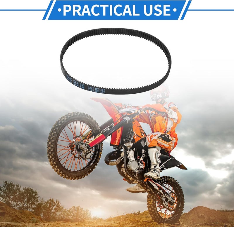 VekAuto Drive Belt for Surron Light Bee X, X160, X260 & Talaria Segway X260, Wear-resistant Rubber Fibre - Image 2