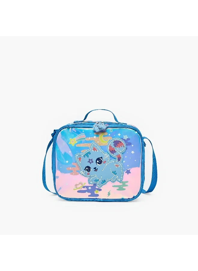 Lifestyle Lunch Bag -Cat-1 Cmprt (600D/Pvc) Blue \ 22X20X12