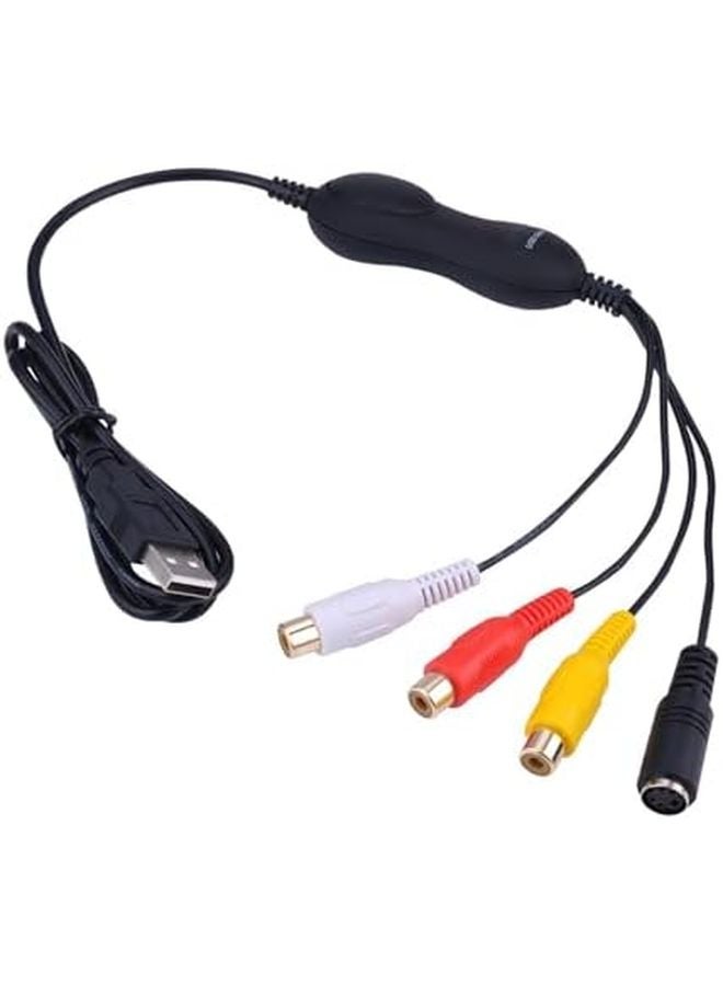 USB 2.0 Video Capture Card Analog to Digital Converter for CVBS Camera Device - Image 2