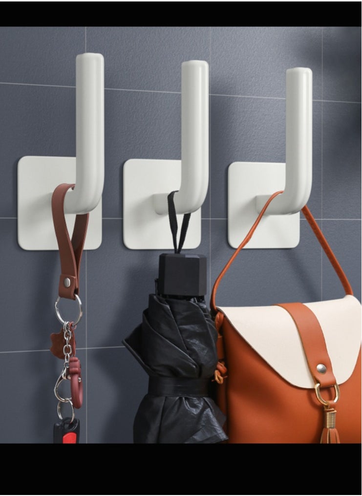 Generic - 4 PCS Wall Mounted Paper Towel Holder (White) - Image 1