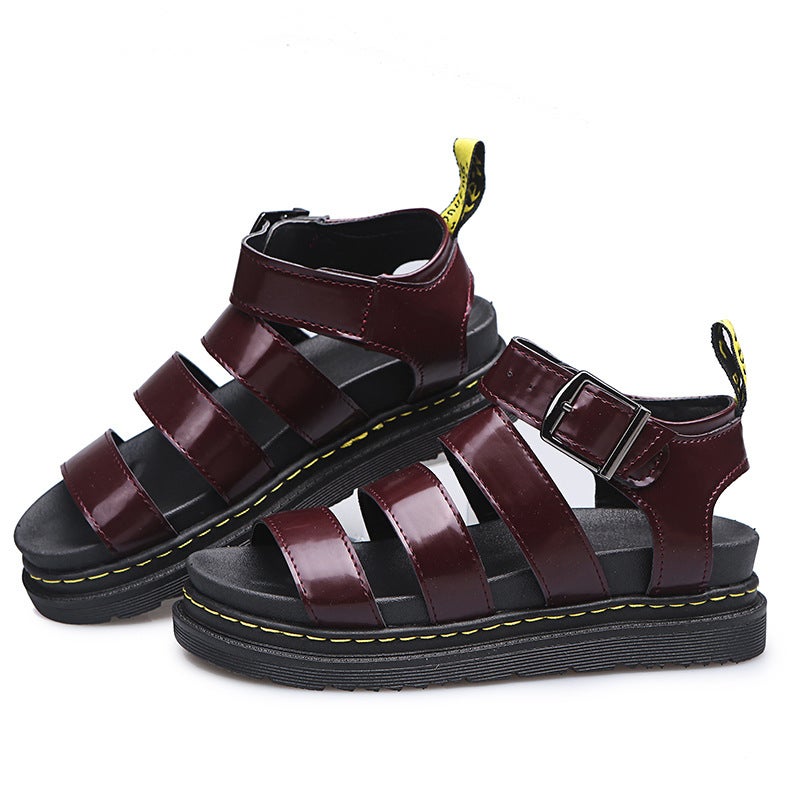 2021 Summer Women'S Sandals Martin Sandals Platform Open Finger Fashion Fashion Beach Shoes - Image 1