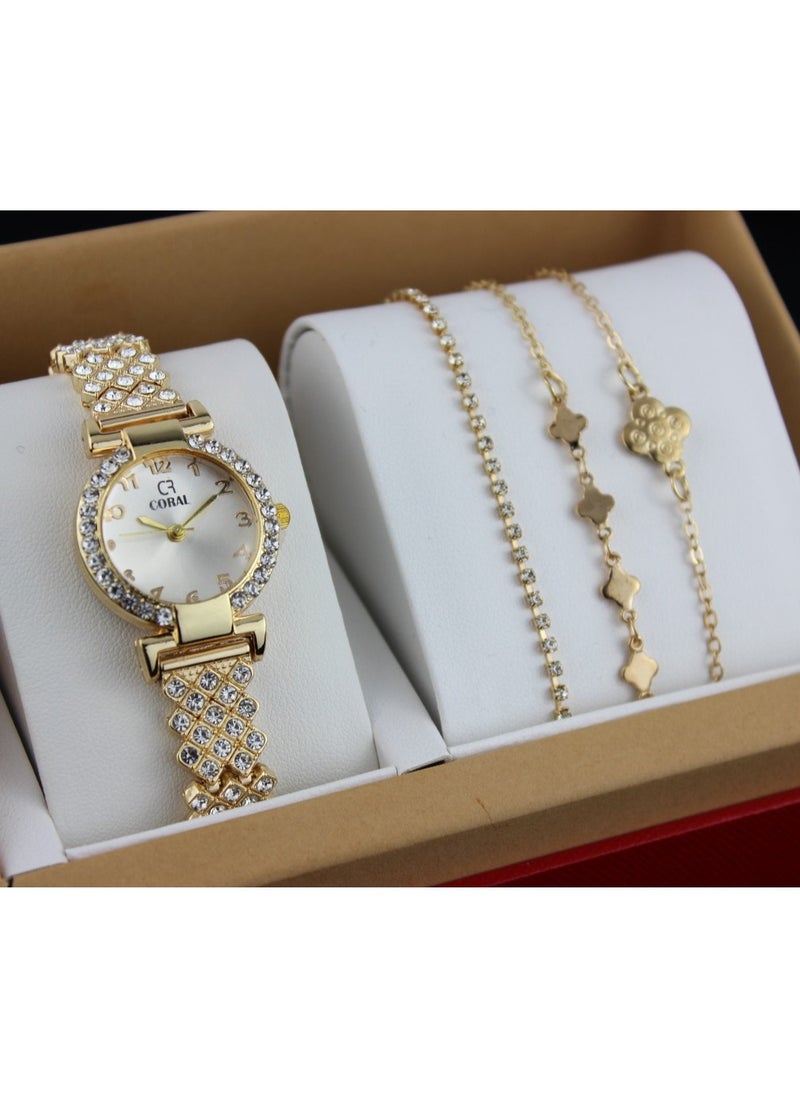 Reclaim with Argireline Women's evening watch set 