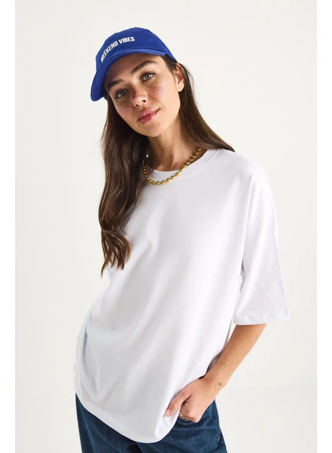 Ginger Basics Crew Neck Oversize T-shirt