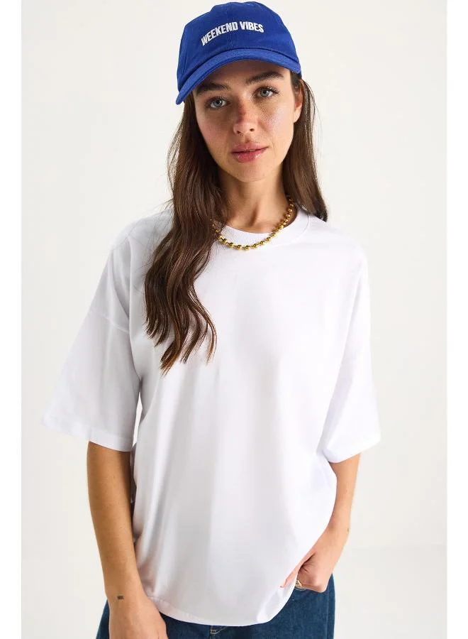 Ginger Basics Crew Neck Oversize T-shirt