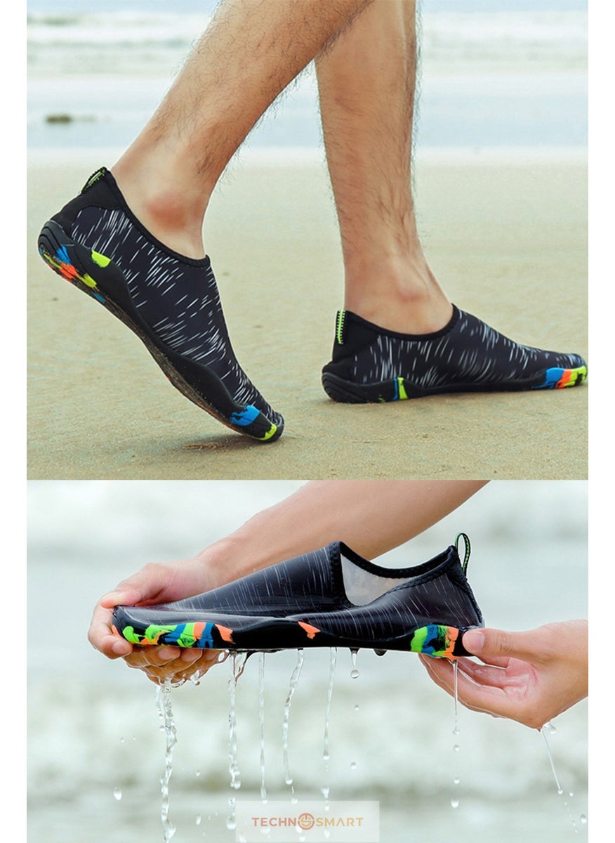 Technosmart Sea Shoes Beach Pool Swimming Sports Cycling Non-Slip Flexible Shoes  - Image 1