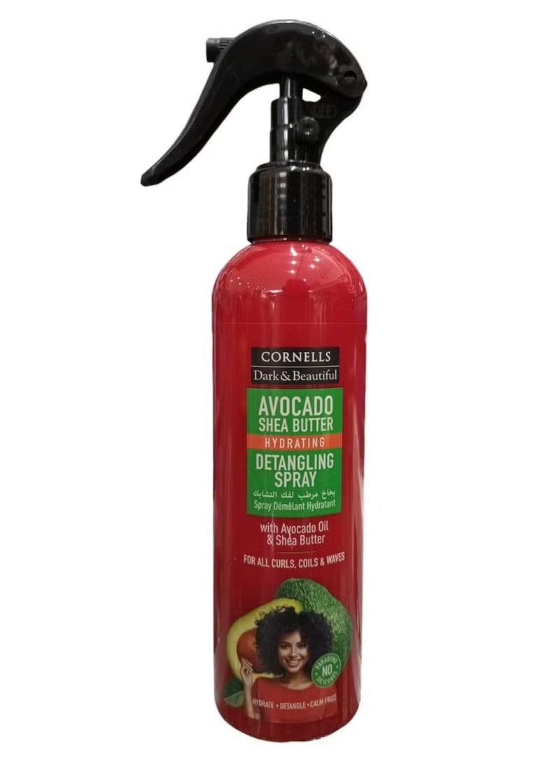 CORNELLS Moisturizing Detangling Hair Spray With Avocado and Shea Butter 250 ml
