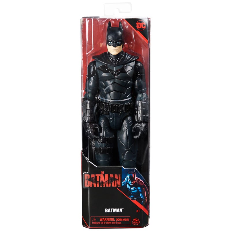 DC Comics, Batman 12-inch Action Figure, The Batman Movie Collectible Kids Toys for Boys and Girls Ages 3 and up - Image 2