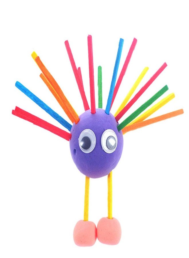 SUPVOX 1000Pcs Colorful Wooden matchsticks DIY Craft Sticks Matching Sticks for Kids Children - Image 3