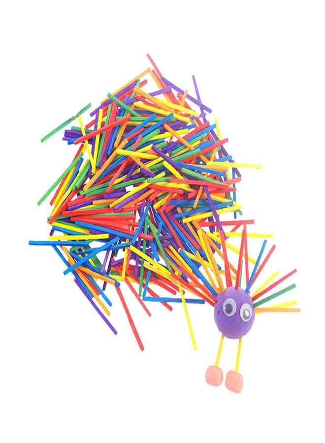 SUPVOX 1000Pcs Colorful Wooden matchsticks DIY Craft Sticks Matching Sticks for Kids Children - Image 2