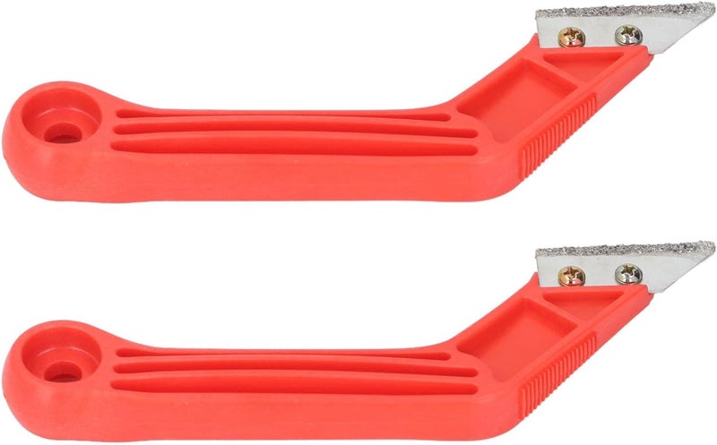 Efficient Grout Removal Tool,ABS and Carbide Angled Grout Saw Kit with 10 Blades for Tile Cleaning, Non Slip Handle, Efficient Grout Removal,User Friendly - Image 3