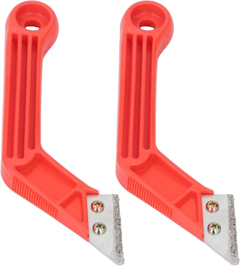 Efficient Grout Removal Tool,ABS and Carbide Angled Grout Saw Kit with 10 Blades for Tile Cleaning, Non Slip Handle, Efficient Grout Removal,User Friendly - Image 4