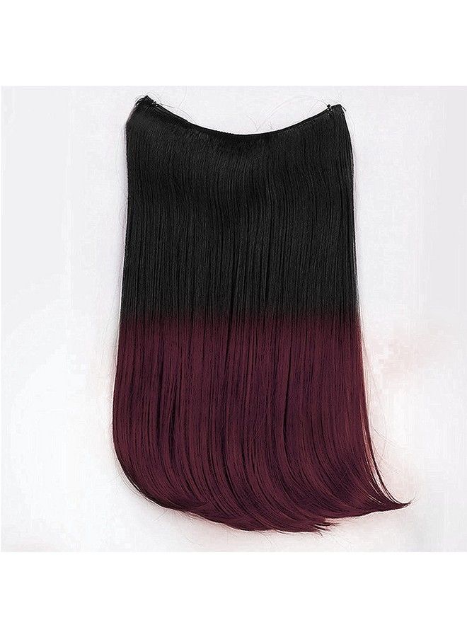 Paradise Secret Invisible Hidden Wire Synthetic Hair Extensions For Women Real Hair No Clip Hair Pieces (653) - Image 1